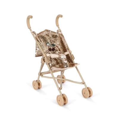 KONGES SLØJD SPARKLY DOLL STROLLER (CHERRY)