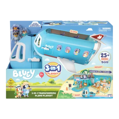 BLUEY S11 3IN1 AIRPLANE SET (17670)
