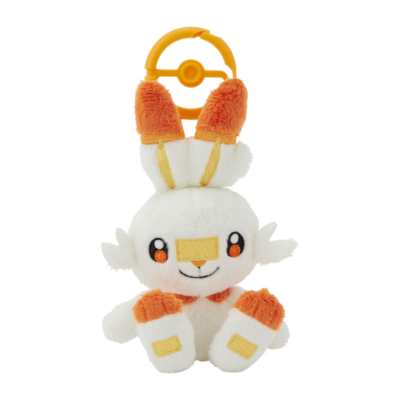 PLUSH TOYS POCKET MONSTER MASCOT PLUSH KEYCHAIN SCORBUNNY