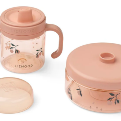 Liewood Beatrix Tableware Set	LW20553	Peach / Sea shell