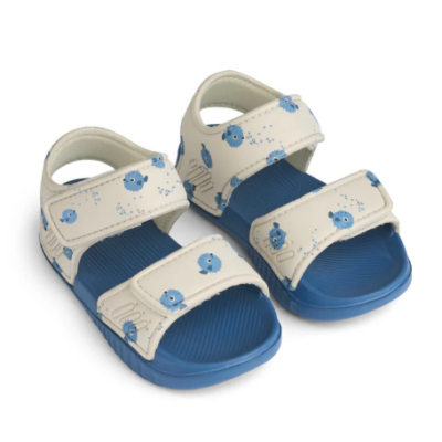 Liewood Blumer Printed Sandals	LW17656	Pufferfish / Sandy 24