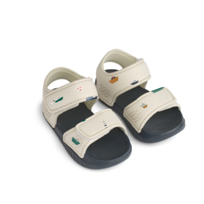 Blumer Printed Sandals	LW17656	Sailing / Sandy 24