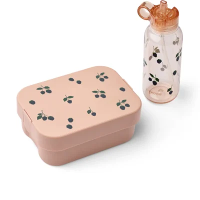 Liewood Chelsey Printed Lunchbox Set 	LW20131	Berry / Pale Tuscany