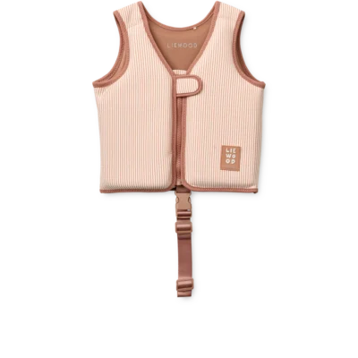 Liewood Dove Seersucker Swim Vest LW20739	Y/D stripe Pale tuscany / Creme de la creme	15-19 KG
