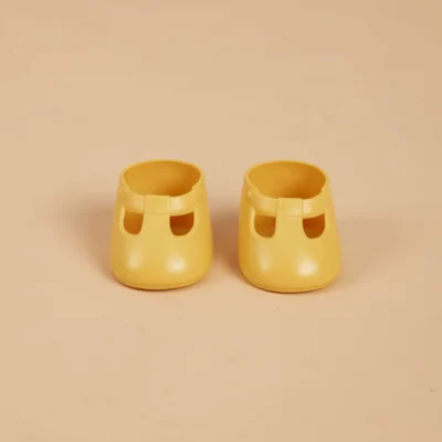 Olli Ella Dinkum Doll Shoes Corn Yellow