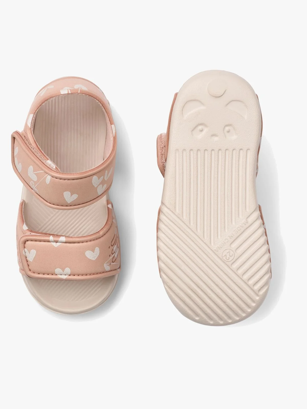 Liewood Blumer Printed Sandals Sweethearts Pale tuscany3