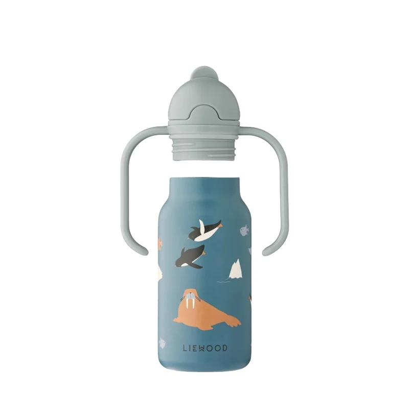Liewood Kimmie Water Bottle 250 ml2501 Arctic Sea Ocean view21