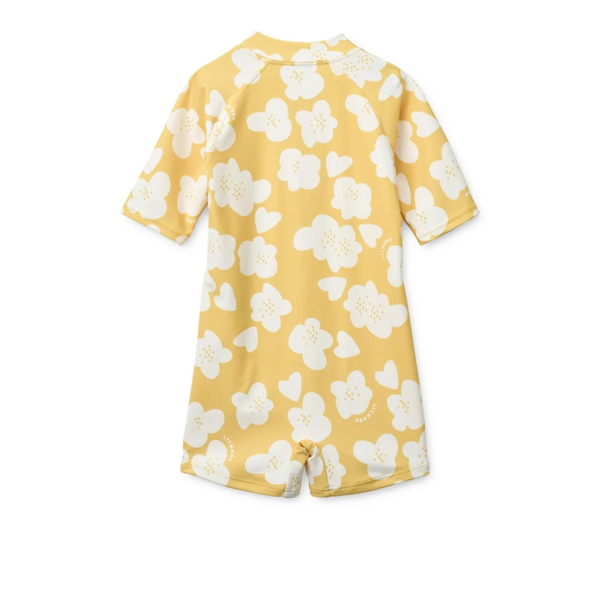 Liewood Max Printed Shortsleeve Swim Jumpsuit lemon2