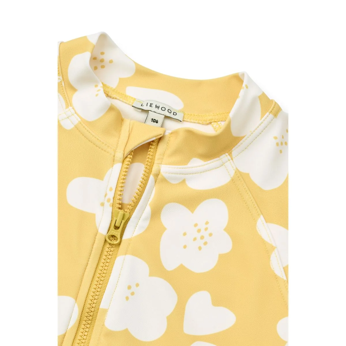 Liewood Max Printed Shortsleeve Swim Jumpsuit lemon3