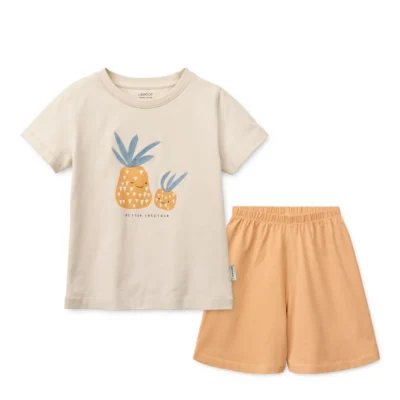 Liewood Ilford Set Pineapple / light apricot / mix size 86/92 (1.5-2Y)