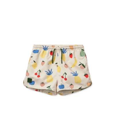 Liewood Aiden Printed Board Shorts 2609 Fruit / Sandy size 86 (1.5Y)
